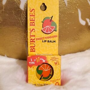 Burt's Bees Sweet Mandarin Lip Balm - Orange